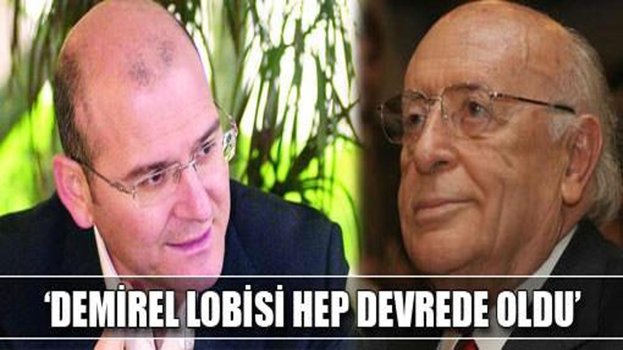 Soylu'ya göre Demirel'in hedefindeki parti