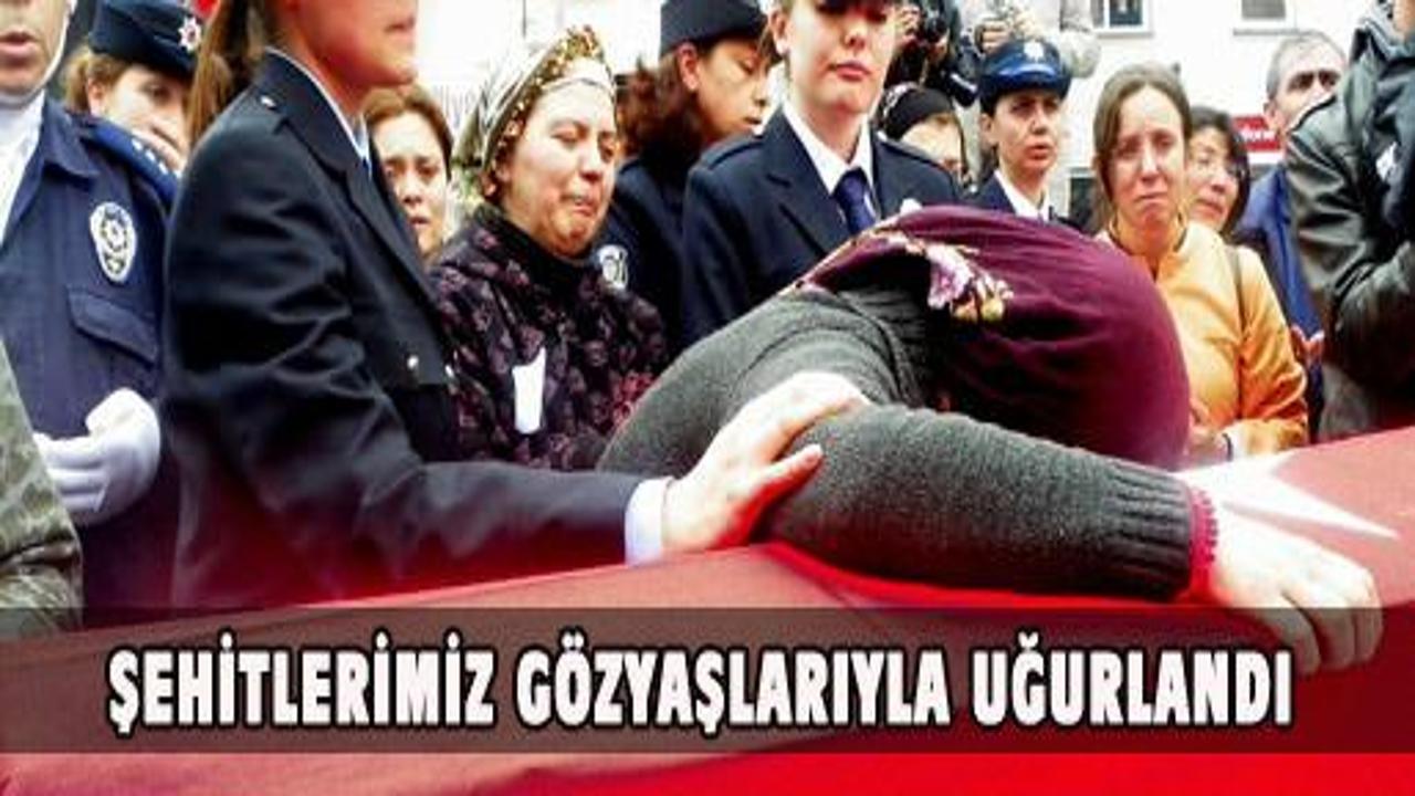 Şehitlerimiz gözyaşlarıyla uğurlandı