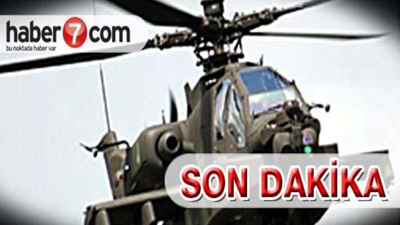 Türk asker taşıyan helikopter dağa çarptı