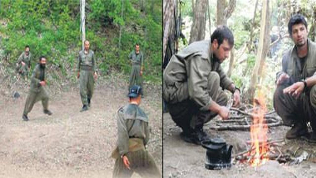 PKK'nın Karadeniz timi görüntülendi