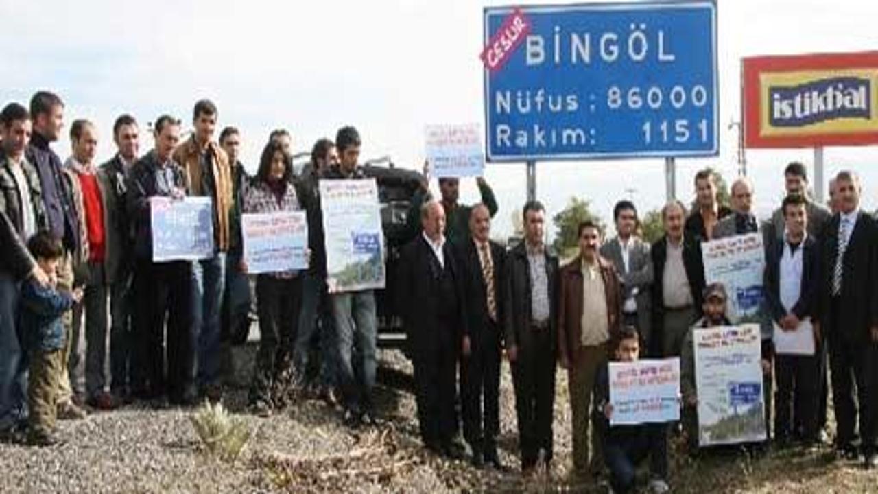 Genç siviller, Bingöl'ün adını değiştirdi