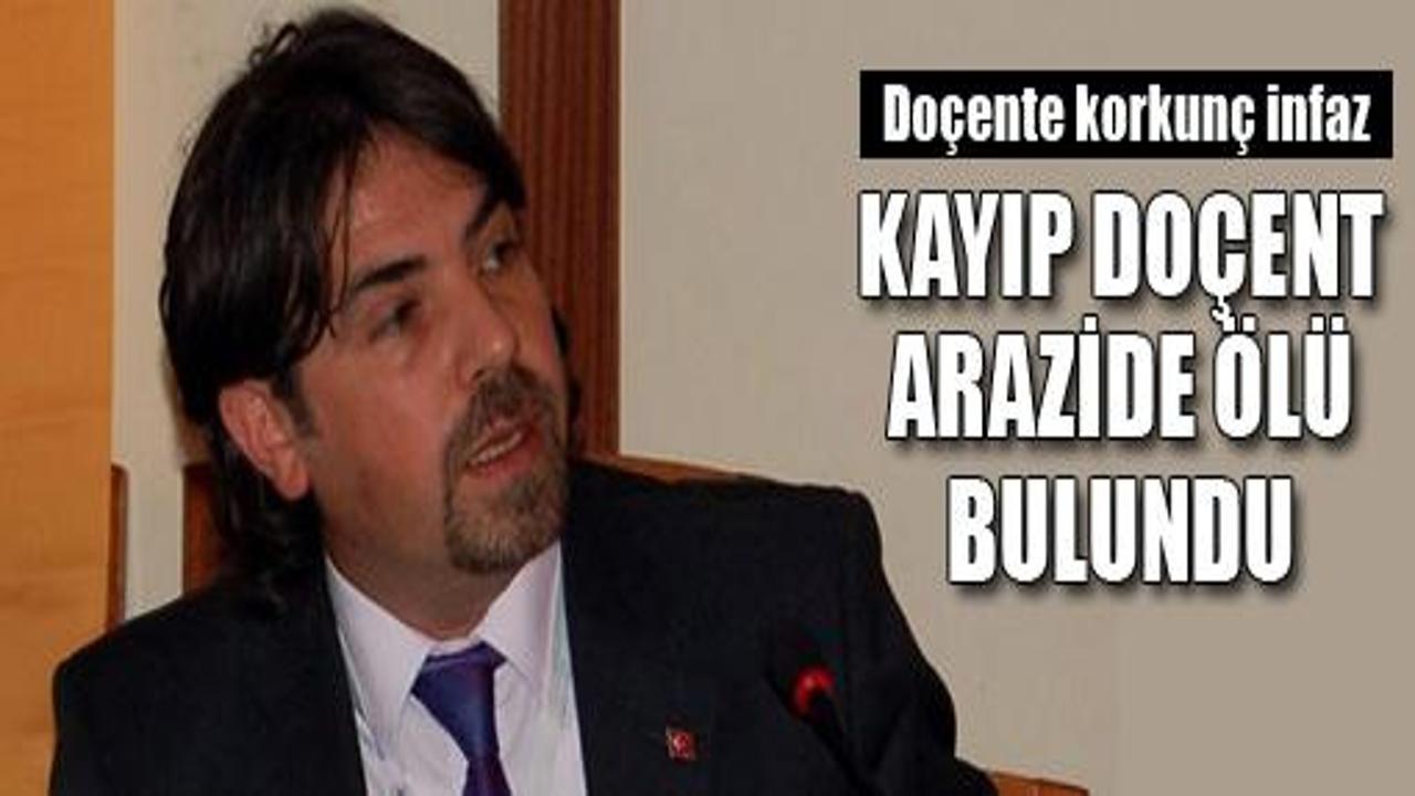 Kayıp doçent ölü olarak bulundu