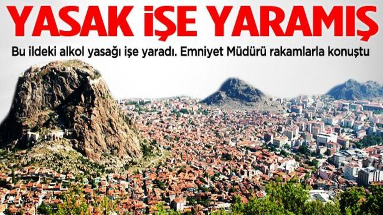 "Alkol yasağı suç oranını düşürdü"