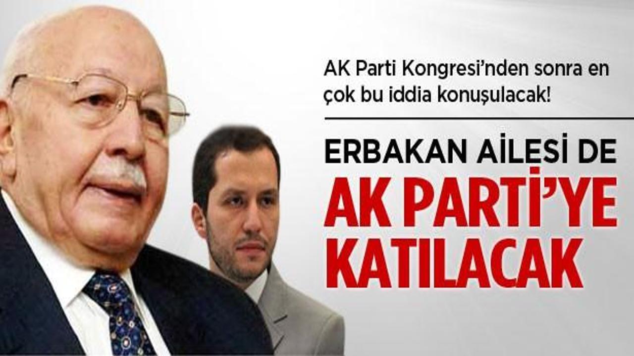 "Erbakan ailesi AK Parti'ye katılacak" iddiası