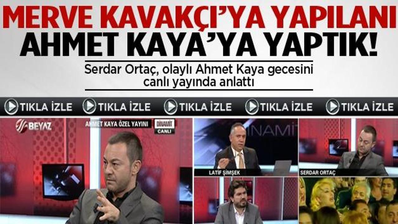 "Merve Kavakçı'ya yapılanı Ahmet Kaya'ya yaptık"