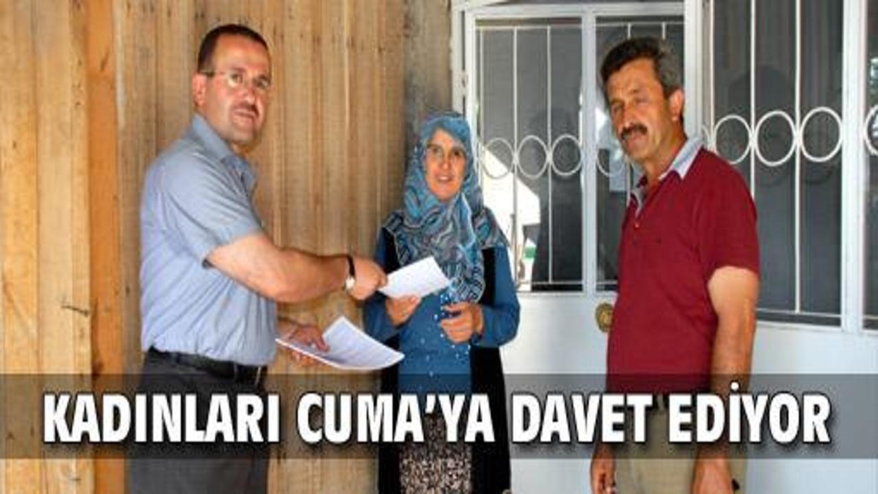 Müftüden kadınlara Cuma namazına daveti