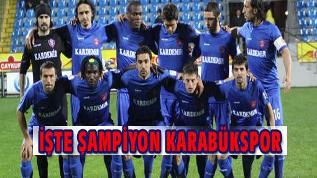 Kardemir Karabükspor Süper Lig'de