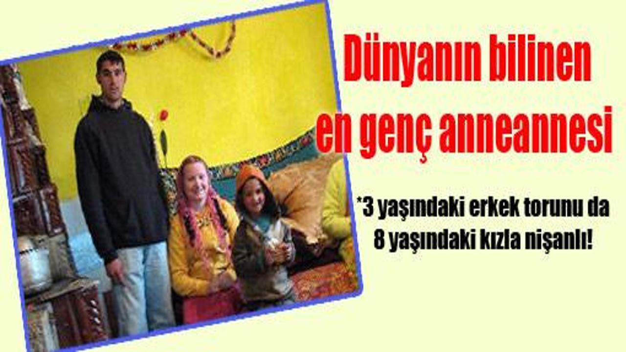 23 yaşında anneanne oldu