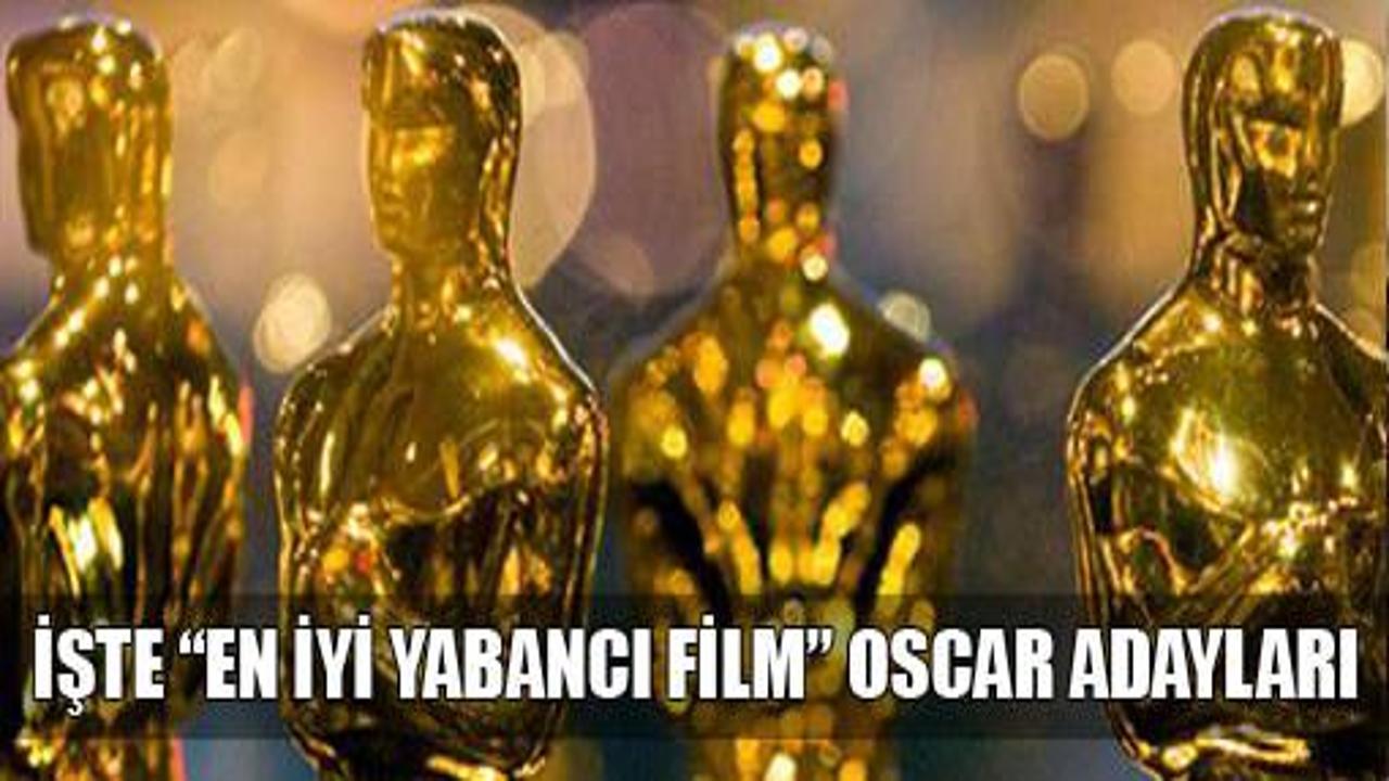 İşte En İyi Yabancı Film Oscar adayları