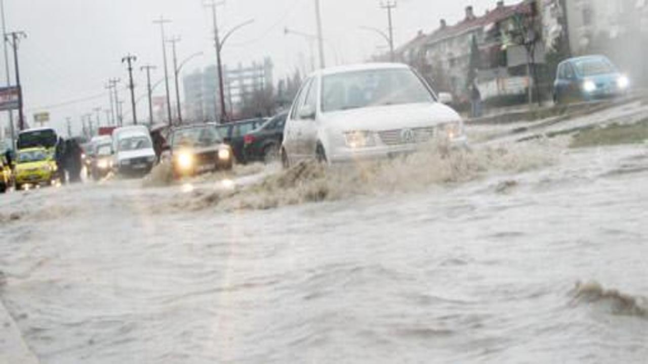 16 kent için sağanak yağış uyarısı