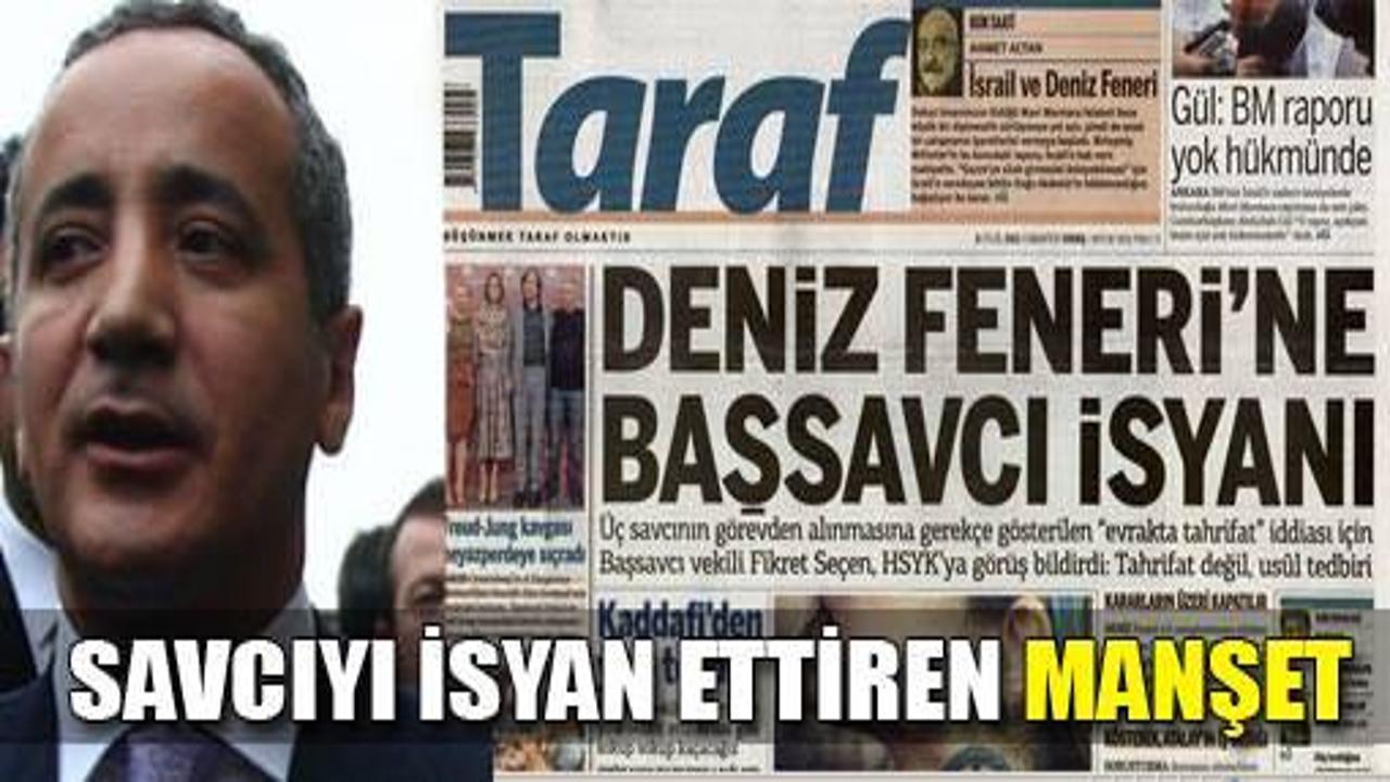 Seçen: Taraf'ın manşetine isyanım var!