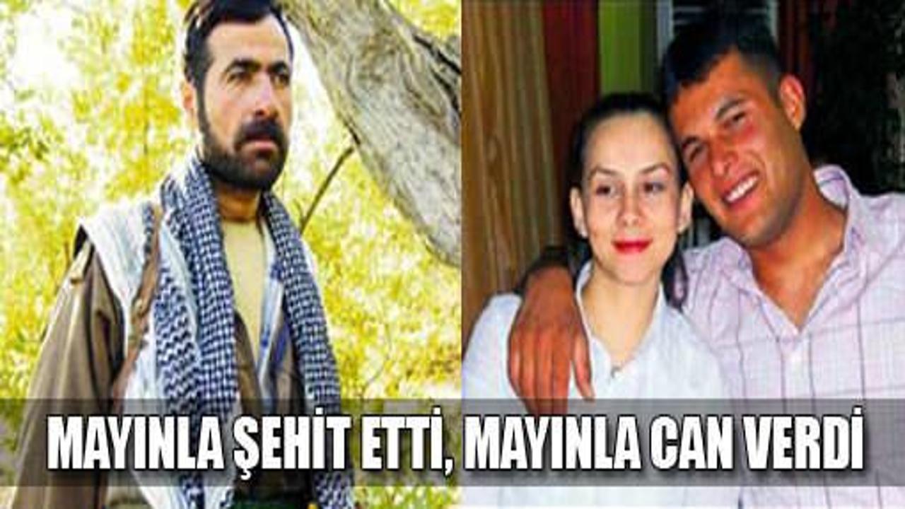 Mayınla şehit etti, mayınla can verdi