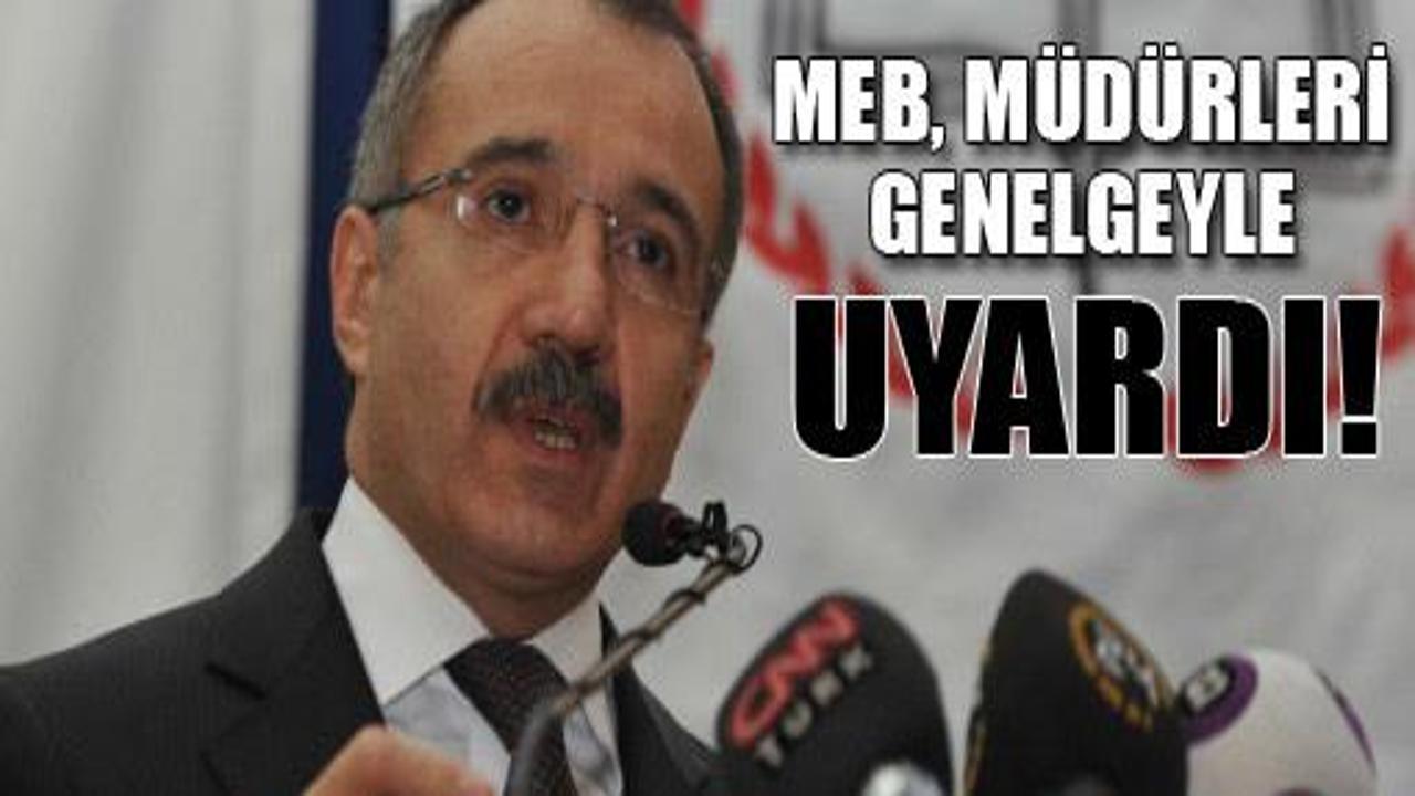 MEB'den okul müdür odası genelgesi