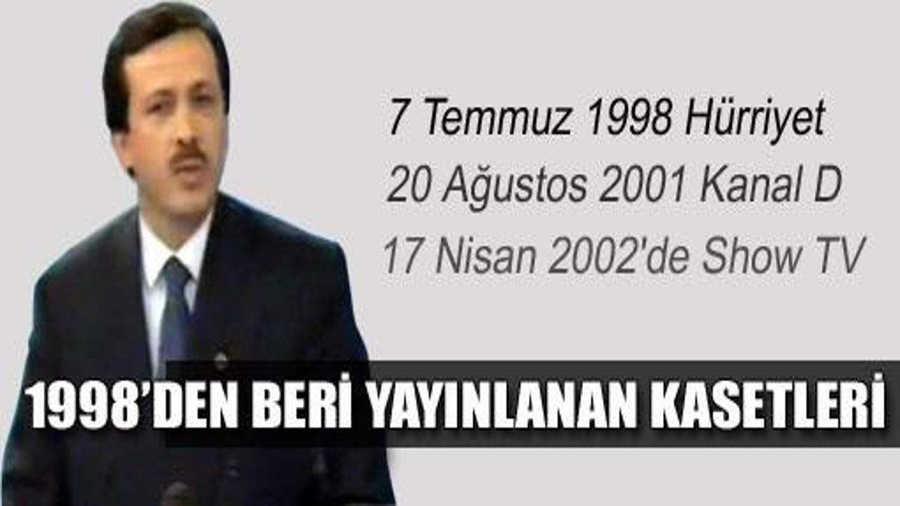 Erdoğan'ın sık sık yayınlanan kasetleri!