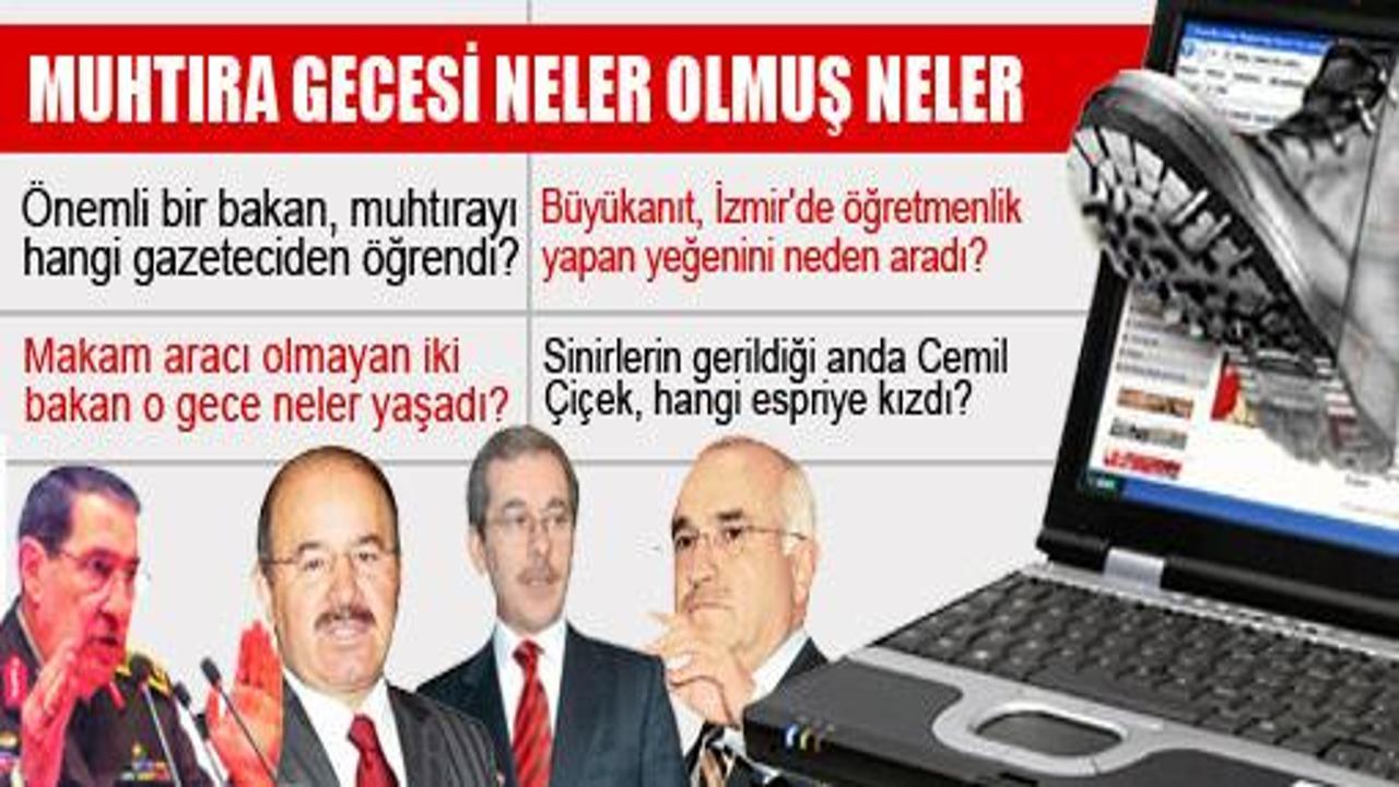 Silinen e-muhtıranın o gece yaşattıkları