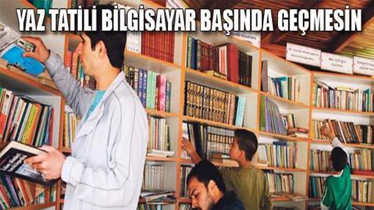 Yaz tatili bilgisayar başında geçmesin