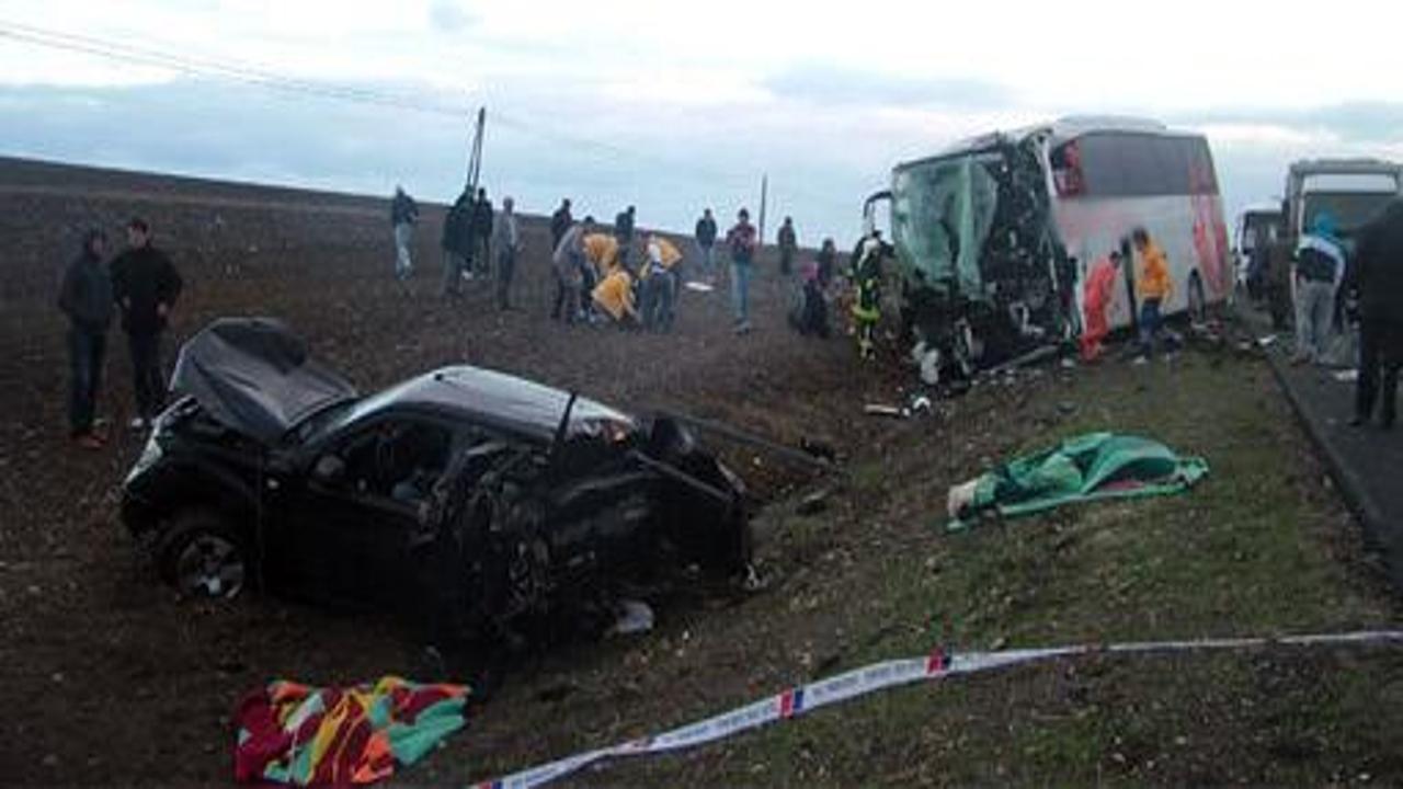 Çorlu'da kaza: 5 ölü, çok sayıda yaralı