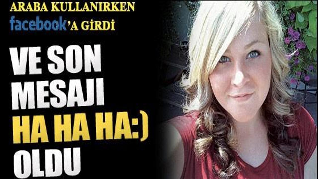 Ölmeden son mesajı ha ha ha:) oldu