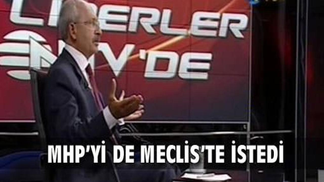 Kılıçdaroğlu: MHP barajı aşmalı