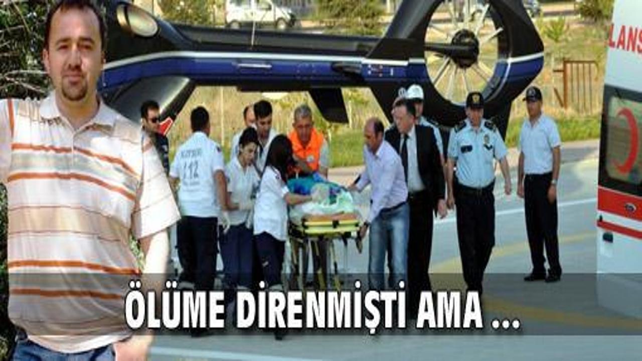 Yaralı komiser yardımcısı şehit oldu
