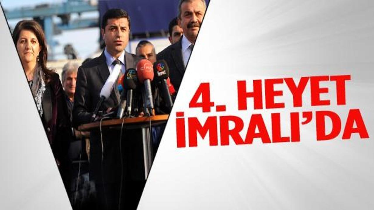 4. BDP heyeti &Ouml;calan'la g&ouml;r&uuml;şmek i&ccedil;in İmralı'da