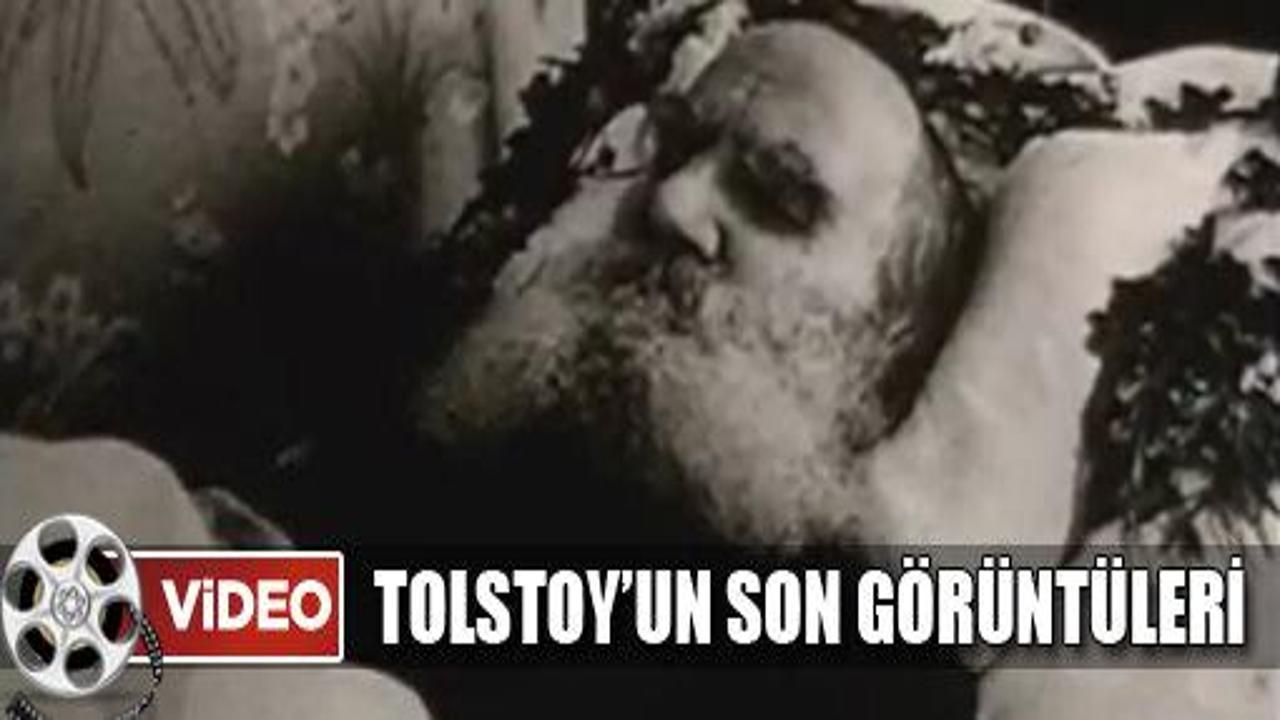 Rus yazar Tolstoy'un son görüntüleri