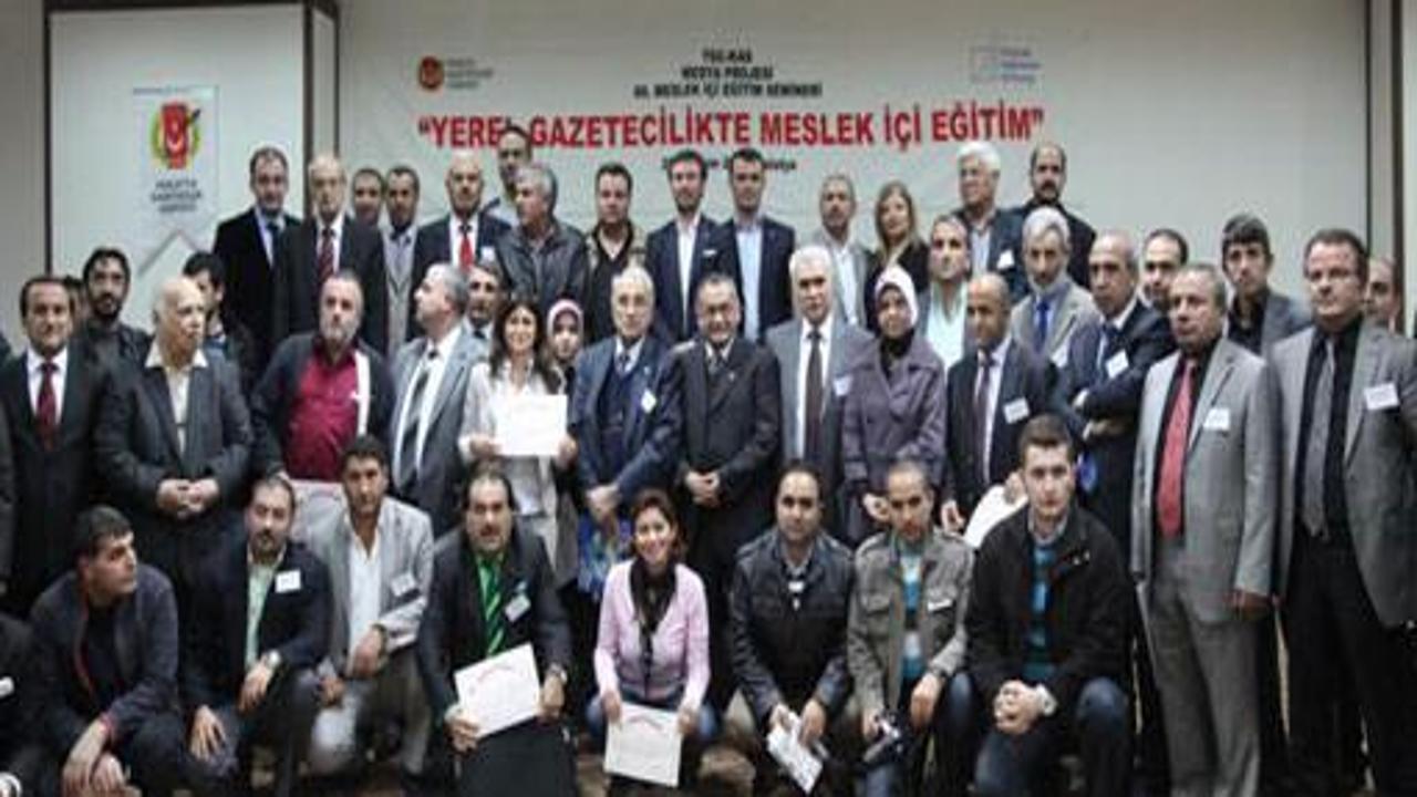 Yerel gazeteciler Malatya’da buluştu