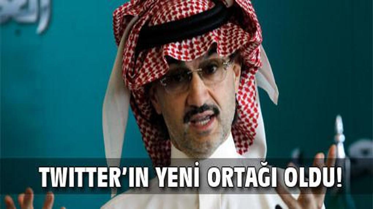 Arap prens, Twitter'ın ortağı oldu!