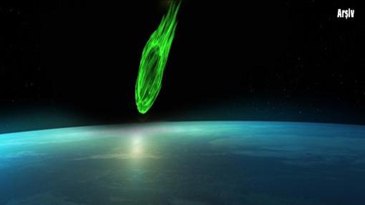 Meteorun atmosfere çarpma anı VİDEO - Haber 7 GÜNCEL