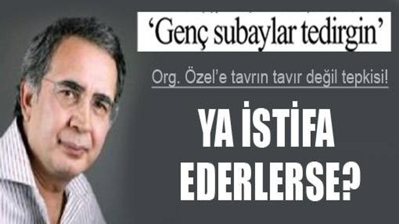 Vatan yazarı genç subayları kaşıdı!