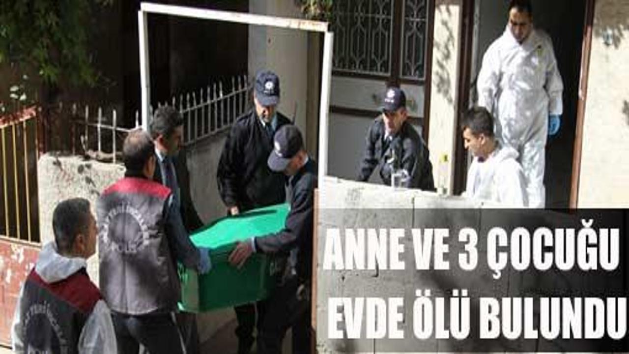 Gaziantep'te anne ve 3 çocuğu öldürüldü