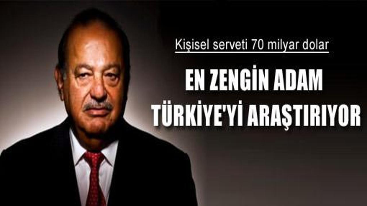 Dünyanın en zengini Türkiye'yi araştırıyor
