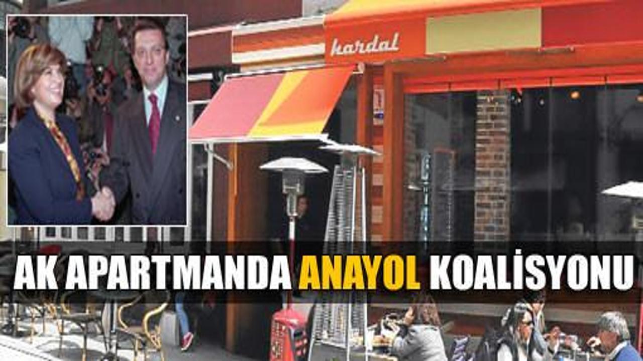 AK Apartmanı’nda ANAYOL koalisyonu