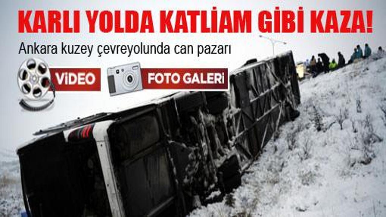 Ankara'da katliam gibi kaza: 4 ölü