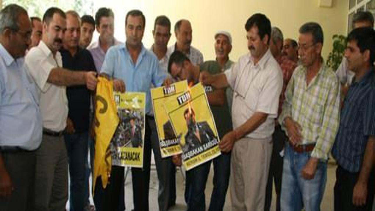'Sattı' deyip Sarıgül'ün posterini yaktılar