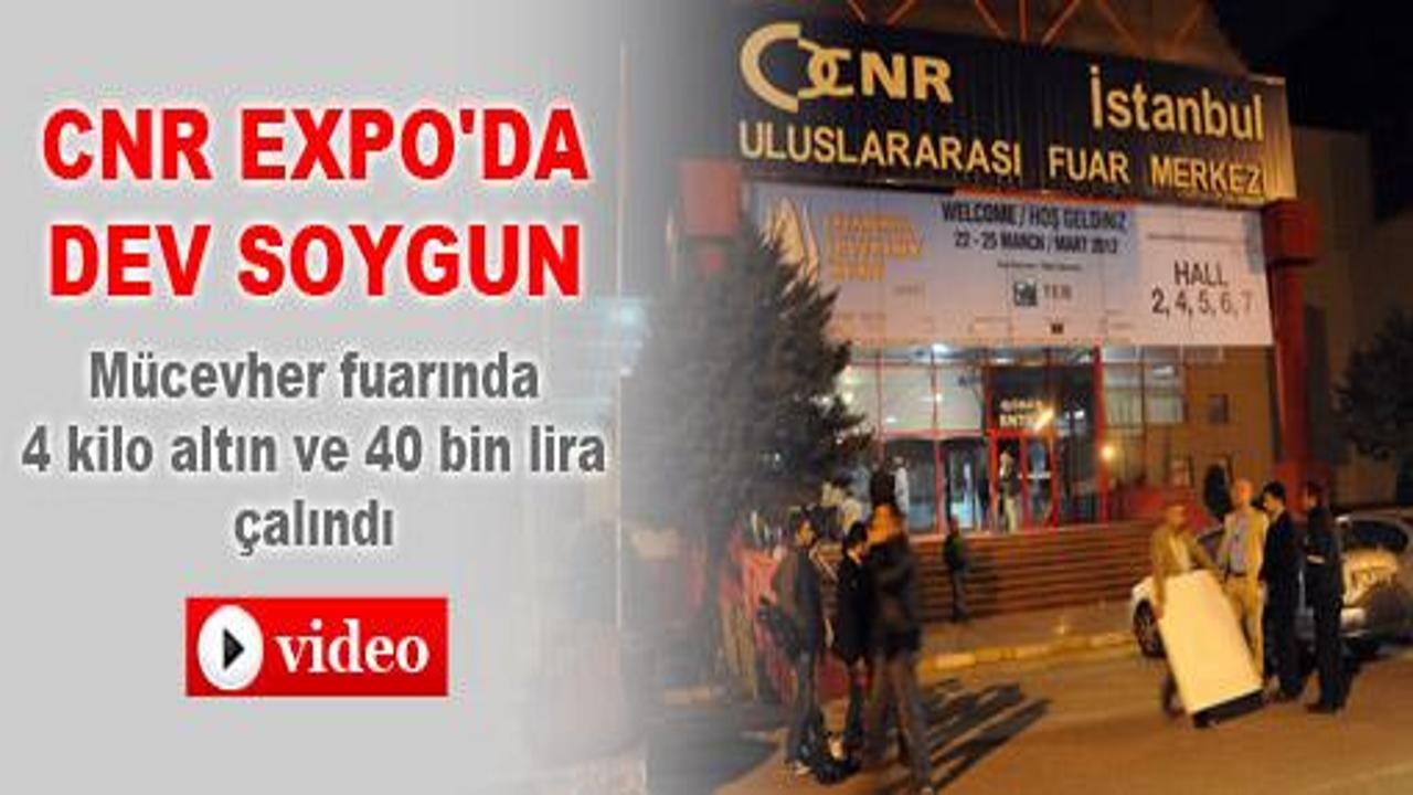 Mücevher fuarında 400 bin liralık soygun