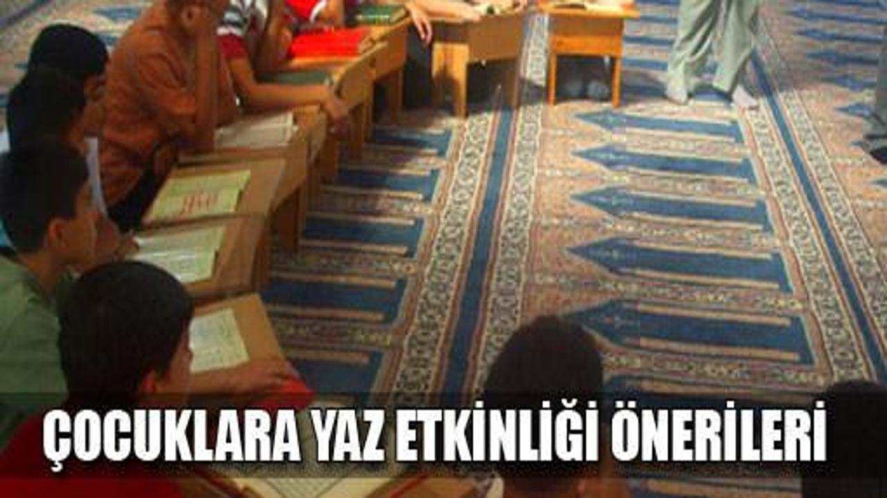 Çocuklar renkli bir tatil sizi bekliyor