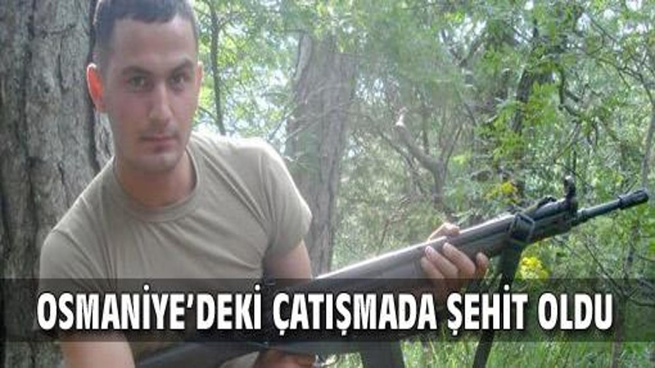 Osmaniye'de çatışma: 1 şehit