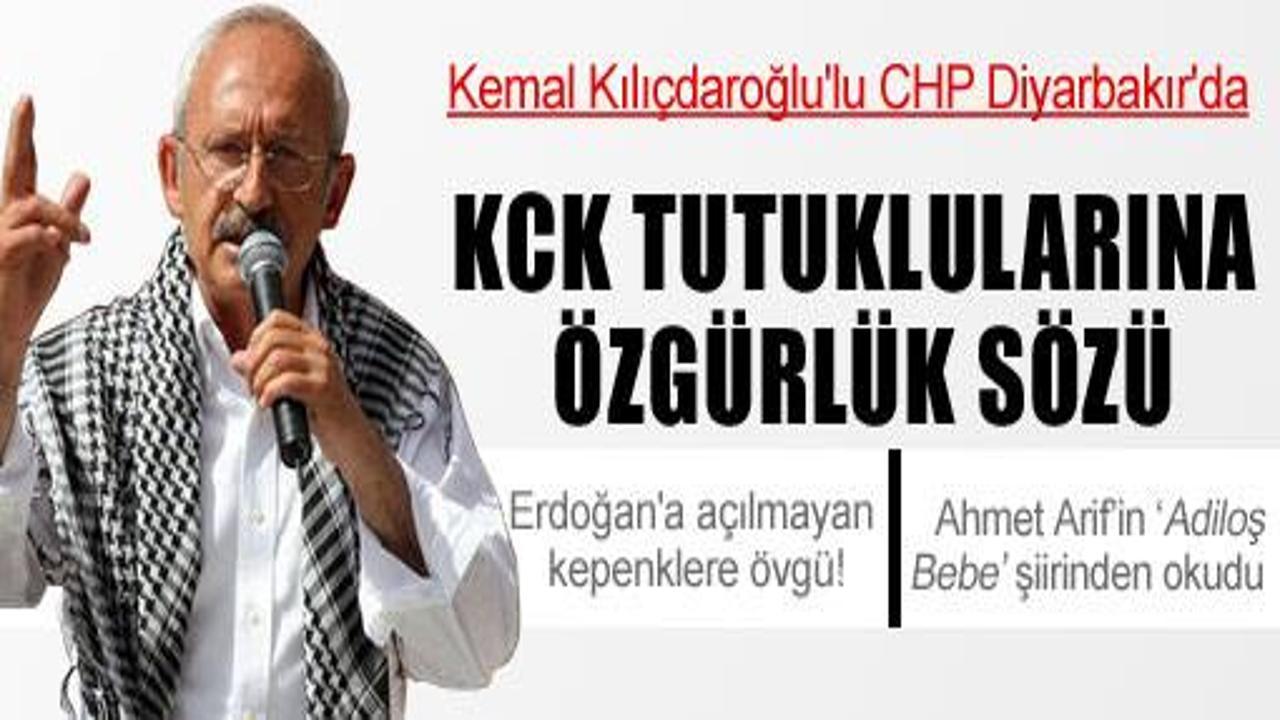 Kılıçdaroğlu'lu CHP Diyarbakır'da