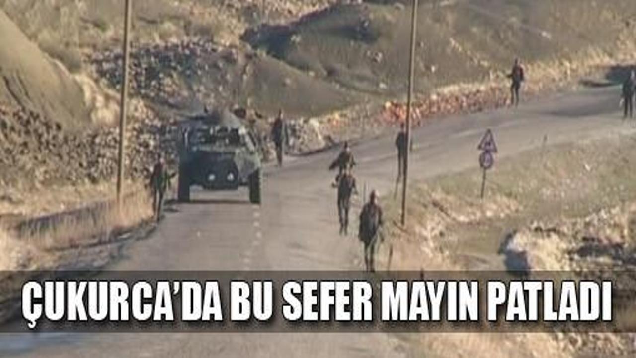 Çukurca'da mayın patladı: 1 şehit