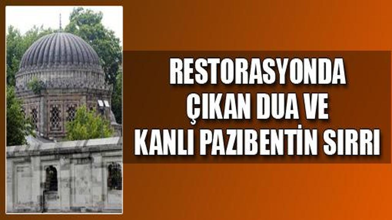 Türbe restorasyonunda çıkan iki sır