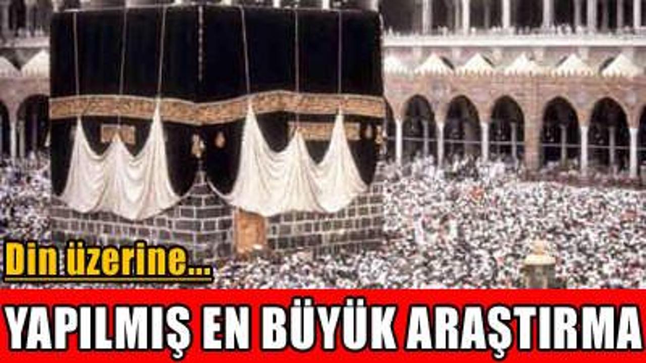 Dünyadaki Müslüman nüfus ortaya çıktı!