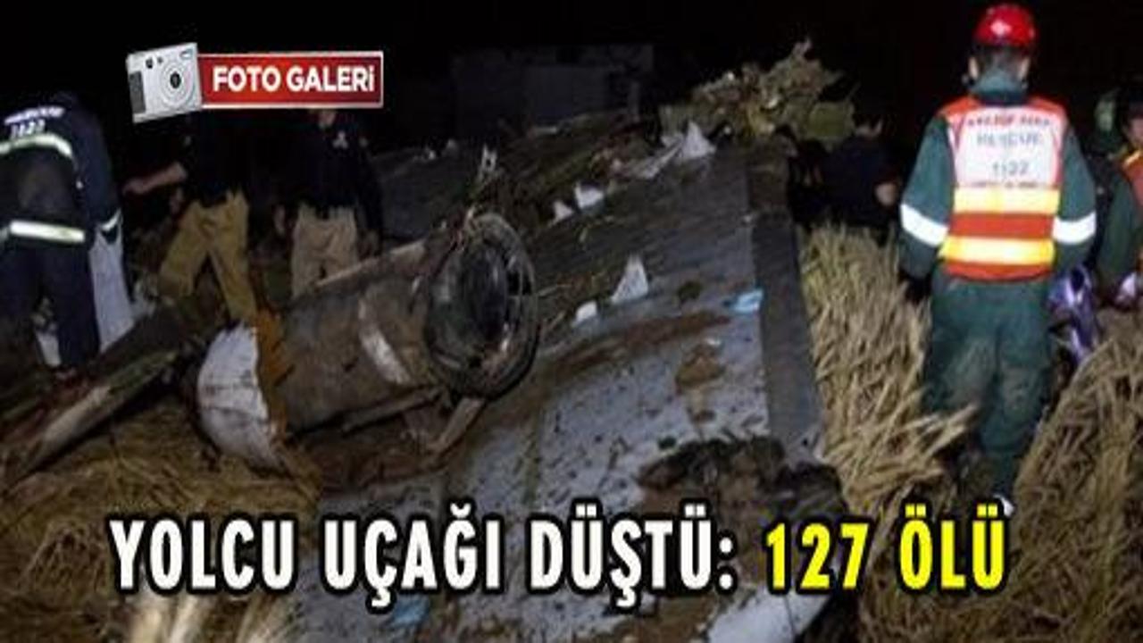 Yolcu uçağı düştü: 127 ölü