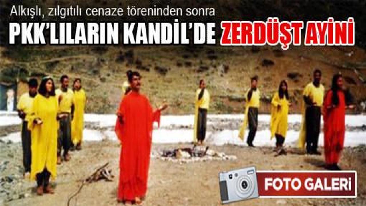 PKK'lıların Zerdüşt ayininden kareler