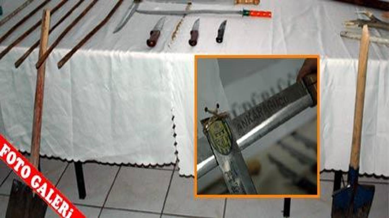 Ma&ccedil;a değil sanki savaşa hazırlanıyorlar