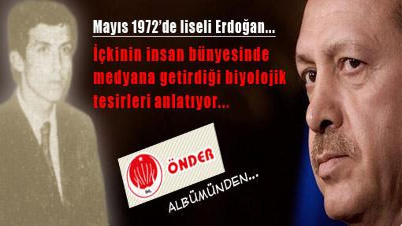 Liseli Erdoğan'ın 1972'deki içki zaferi - <font color='#ff0000'>GALERİ</font>