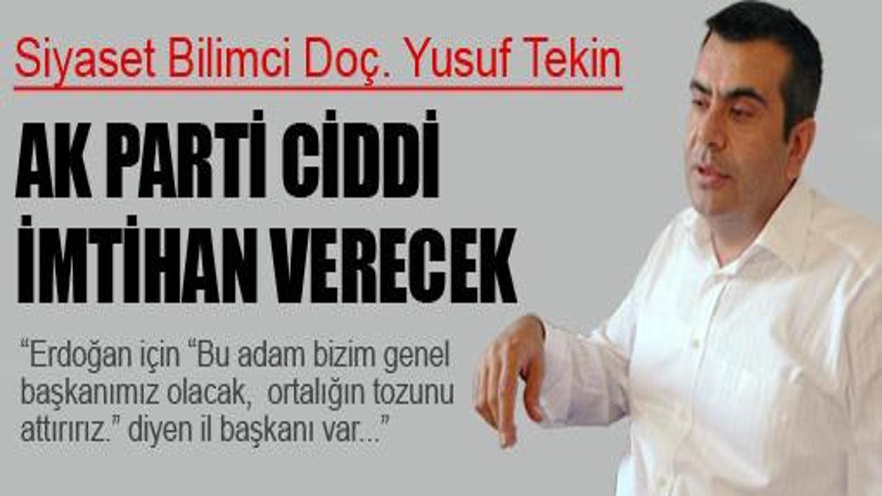 Yüzde 50 AK Parti için ciddi imtihan