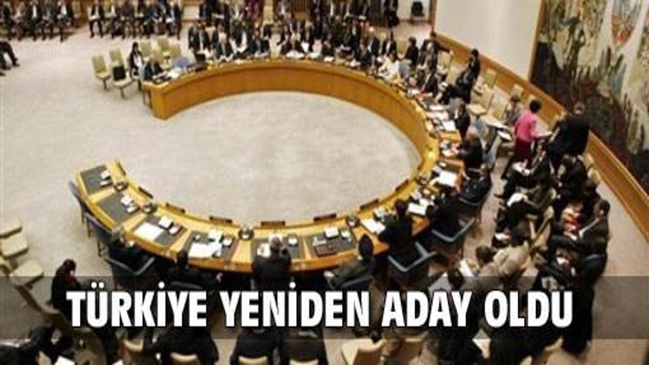 Türkiye, BMGK için yeniden aday