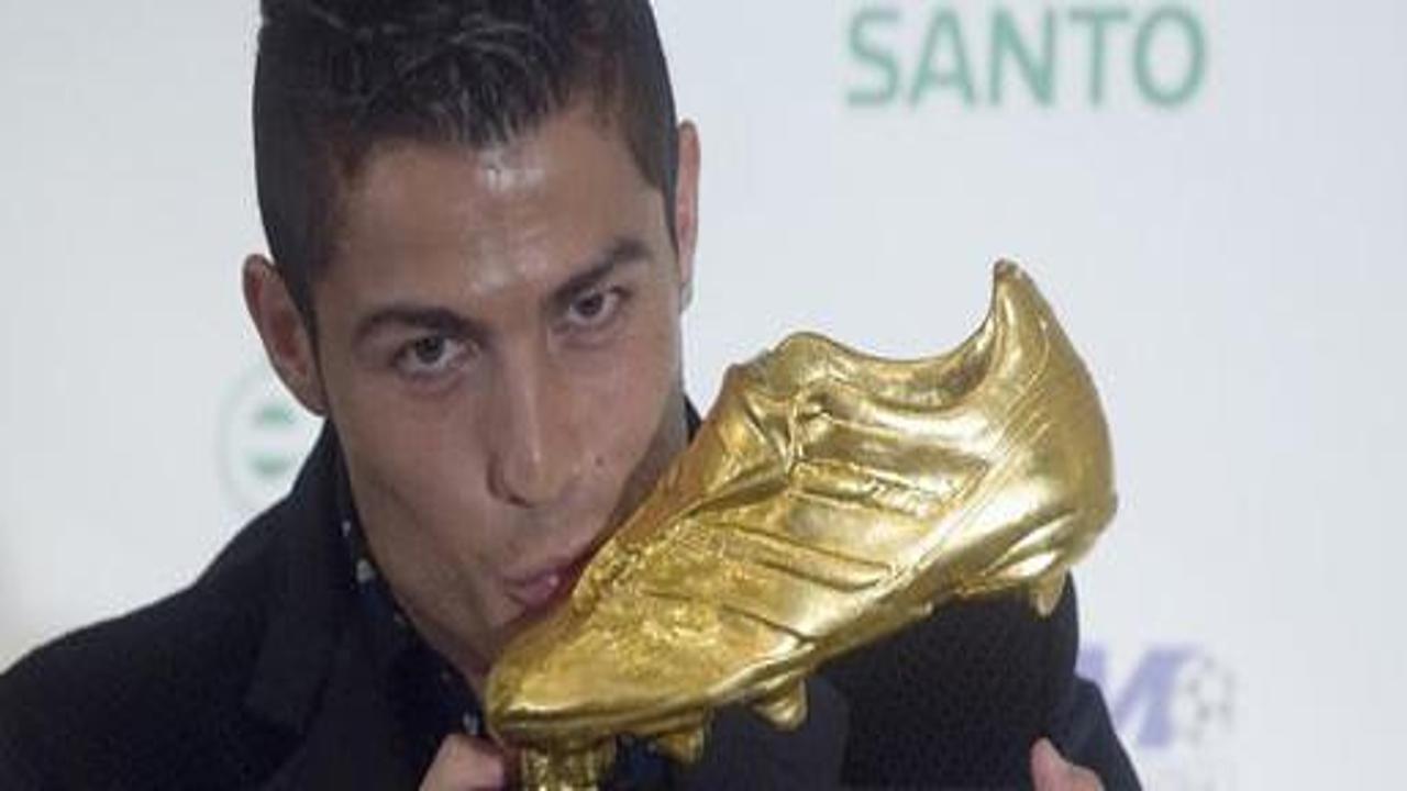 Ronaldo 'Ayakkabı'sına kavuştu
