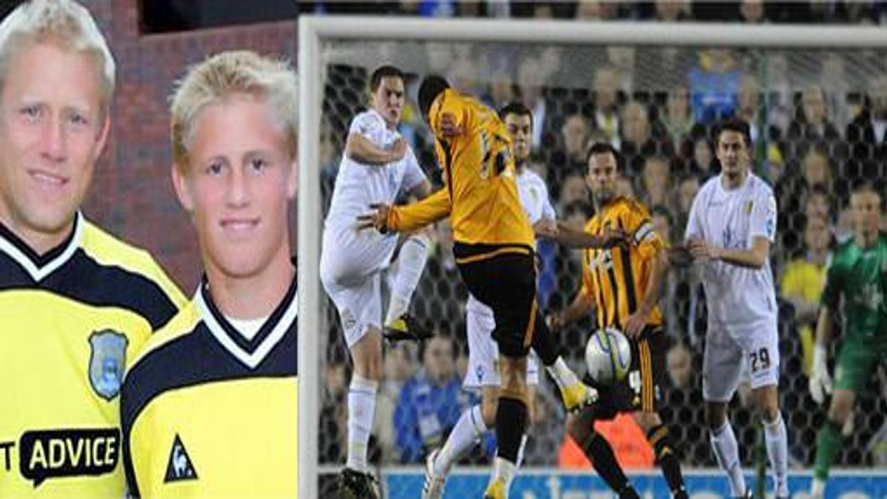 'B&uuml;y&uuml;k kaleci'nin oğlu 'b&uuml;y&uuml;k gol' yedi